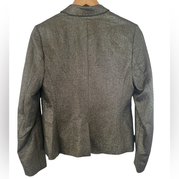 Banana Republic Metallic Gold Wool Blazer - Picture 10 of 15